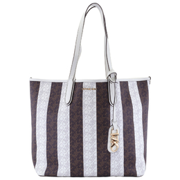 Michael Kors Eliza Large Striped Tote Bag 30s4gzat4b212