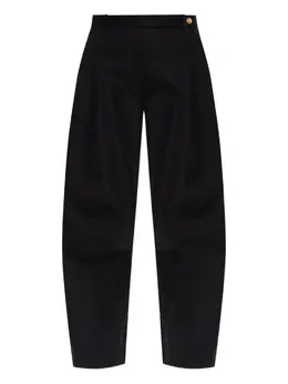 Versace: Брюки  Medusa на пуговицах