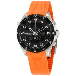 Hamilton Khaki Flight Timer Dual Display Chronograph Mens Watch h64554431