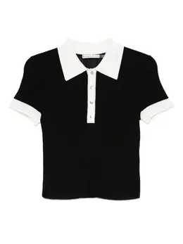 alice + olivia: Чёрное поло 