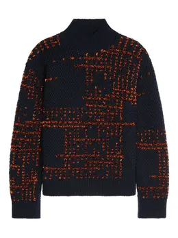 DRIES VAN NOTEN: Чёрный свитер 