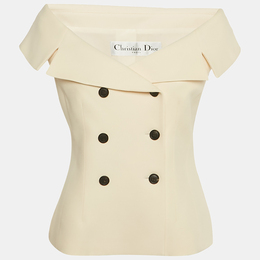 Dior: Топ из шерсти 