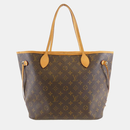 Louis Vuitton: Сумка  Neverfull MM в полоску