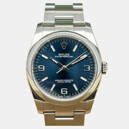 Rolex Oyster Perpetual 116000 Automatic Blue Dial Stainless Steel Men's Wristwatch 36 mm 1247500