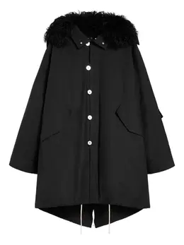 Jil Sander: Хлопковый пуховик 