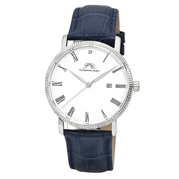 Porsamo Bleu Veritas 1 Quartz White Dial Mens Watch 1361bvel