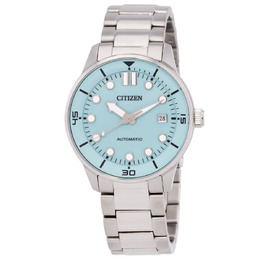 Citizen Mechanical Automatic Blue Dial Mens Watch nj0191-83m