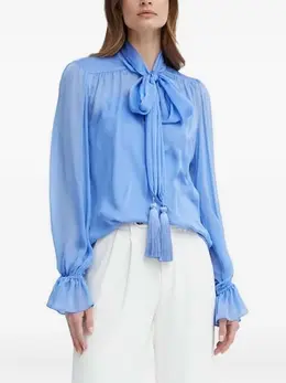 LUISA SPAGNOLI: Блуза с бантом 