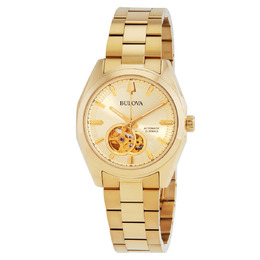 Bulova Surveyor Automatic Champagne Dial Mens Watch 97a182