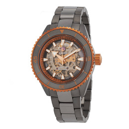 Rado Captain Cook High-Tech Ceramic Skeleton Automatic Grey Dial Mens Watch r32148162