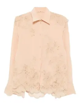 Ermanno Scervino: Рубашка с растительным принтом 