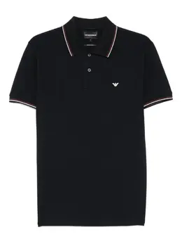 Emporio Armani: Поло с воротником 
