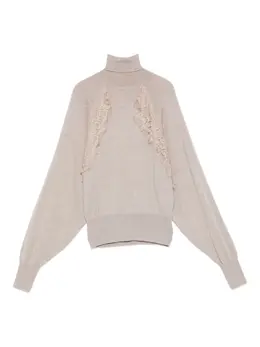 LIU JO: Бежевый свитер 