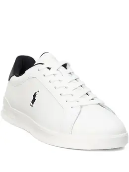 Polo Ralph Lauren: Белые кроссовки 