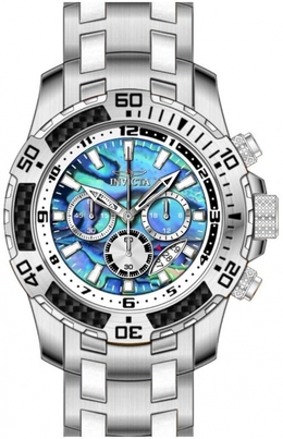 Invicta Pro Diver SCUBA Chronograph GMT Quartz Mens Watch 49855