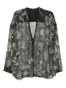 Rick Owens: Чёрная рубашка  Larry