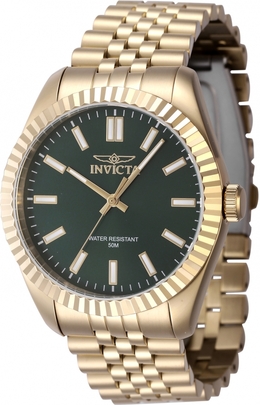 Invicta 47489 Mens Green Dial Quartz Watch