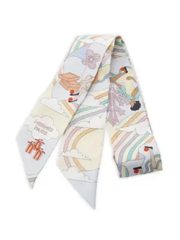 Hermès Pre-Owned: Светлый шарф 