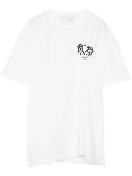 Yoshiokubo: Белая футболка 