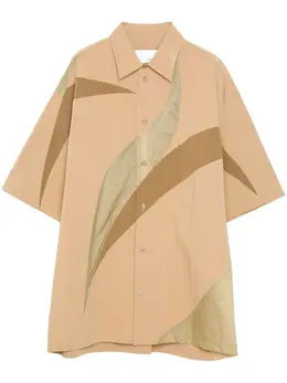 Yoshiokubo: Бежевая рубашка 