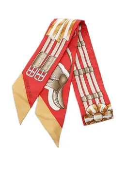 Hermès Pre-Owned: Красный шарф 