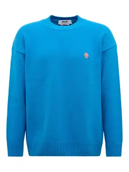 MSGM: Свитер с вышивкой 