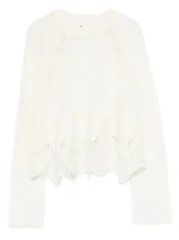 Ermanno Scervino: Белый свитер 