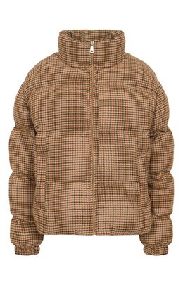 MC2 Saint Barth: Коричневый пуховик 