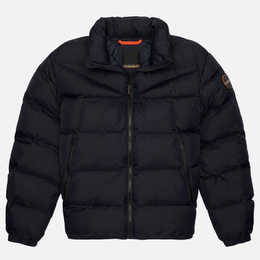 Napapijri: Синий пуховик 