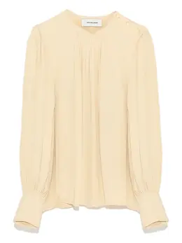 Yves Salomon: Жёлтая блуза 