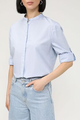 BOSS: Блуза с воротником 