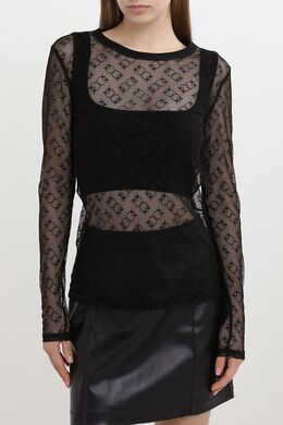 Pinko: Кружевное топ 