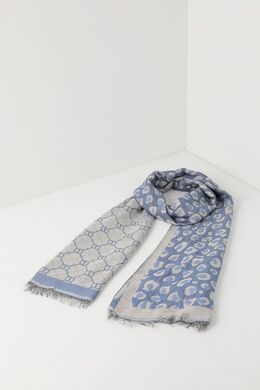 TWINSET: Голубой шарф 