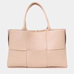 Bottega Veneta: Светлая сумка-шоппер  Arco