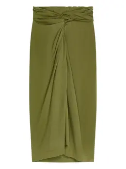 DRIES VAN NOTEN: Юбка миди 