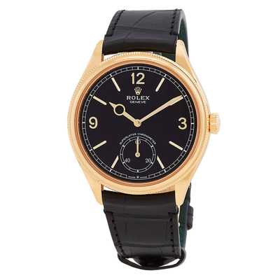 Rolex 1908 Black Dial Unisex Watch Model: 52508-0002 (black, arb6767)