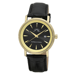 Porsamo Bleu Veritas 2 Quartz Black Dial Mens Watch 1362evel