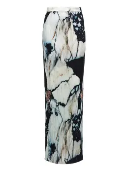 Roberto Cavalli: Юбка с принтом 