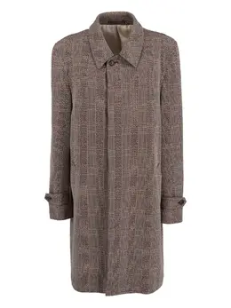 Comme Des Garçons Pre-Owned: Коричневое пальто 