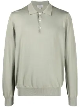 Canali: Поло с длинным рукавом 