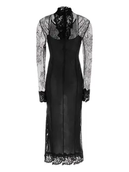 Blumarine: Кружевное платье 