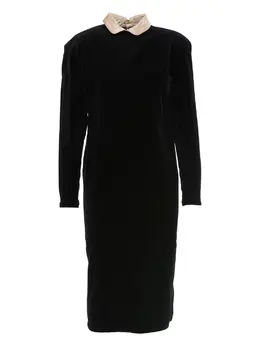 Versace Pre-Owned: Бархатное платье 