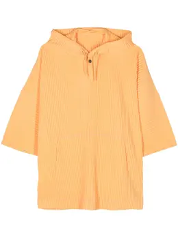 Homme Plissé Issey Miyake: Светлая футболка 