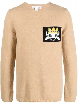 Comme Des Garçons Shirt: Свитшот с принтом 