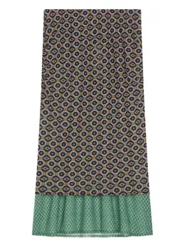 DRIES VAN NOTEN: Юбка миди 