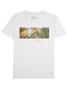 Osklen: Белая футболка  Stone