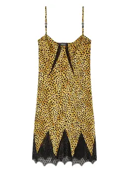 Versace: Шёлковое платье 