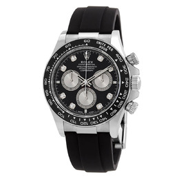 Rolex Daytona Chronograph Automatic Diamond Black Dial Mens Watch 126519LN-00 (Ref: 126519LN)