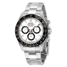 Rolex Cosmograph Daytona White Dial Stainless Steel Oyster Mens Watch 116500WSO 116500ln