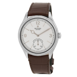 Rolex 1908 Automatic White Dial Mens Watch 52509-0006